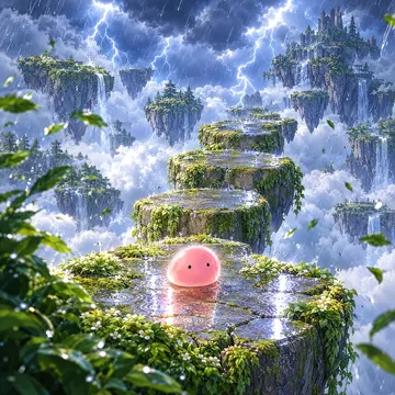 번개 치는 고원